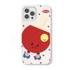Zhitai Jelly Skin Case for iPhone 11/12/14 Pro Max/15 with Cartoon Design
