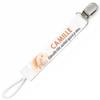 Planetee Pacifier Clip for Name CAMILLE Adorable Baby Especially When I Sleep Rabbit | Pacifier Clip Birth Gift