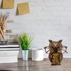 Wooden Animal Glasses Holder Display Stand for Office or Living Room Decor