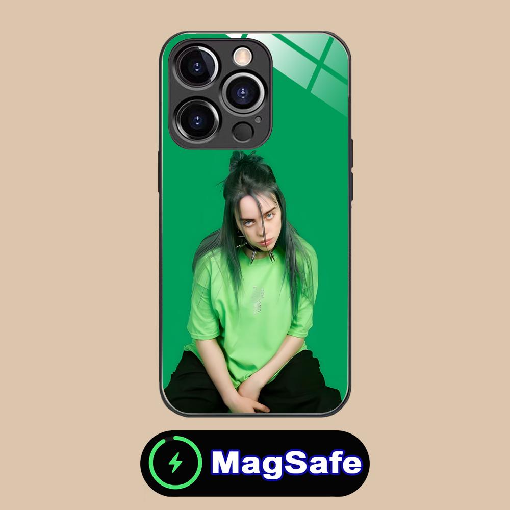 

Mobile B-Billies Phone Case for iPhone 16 15 14 13 12 11 Pro Max Plus Mini MagSafe Wireless Charging Glass Pretty Luxury iPhone 11 Pro Max