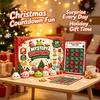 Werbe-Weihnachts-Adventskalender Brötchen-Quetsch-Spaß Niedliches Weiches Spielzeug Stressabbau Blind Box Unterstützt Anpassung