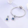 Anhänger Silber Blauer Sternenhimmel Planet Sterne Anhänger Passen Original Armbänder Anhänger Für Frauen Schmuck DIY Herstellung Geschenke