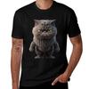 Purrfectly Pissed T-Shirt Men T Shirt Cotton 100% T Shirts for Man Cotton Soft T-Shirt