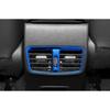 Rear Air Outlet Vent Frame Trim For Toyota Corolla Cross 22- Steel 1pcs Blue