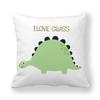 Cute Funny Dinosaurs Cartoon Print Children Pillow Cover Hot Kids Room Decorative Cushion Cover Modern Simple Sofa Throw Pillows