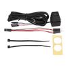 PC Power Switch Blue Switch Mechanical Key Backlit Plug and Play PC Power Button for Desktop Computer Office Gaming