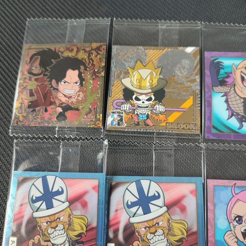 Used One Piece Grand Pirate Wafers Seal 12-Piece Set
