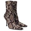Zara Elegant Versatile Comfortable Fashion Short Boots 10cm Women Boots Snake-Print 13112410