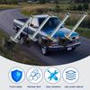4Pcs Truck Tool Box Mounting Kit - Upgraded J Hook Crossover Tool Box Fits For Pickup Truck Tool Box Mount Tie Downs, Universal Aluminum Truck Tool