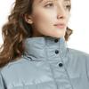 Damen Reflektierende Hoher Kragen Glänzende Daunenjacke - Winter 2026 Petite Stil