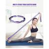 Multi-Section Elastic Yoga Resistance Bands Adult Child Dance Training Gym Home Pilates Exercise Pull Strap Belt Fitness Sport