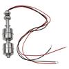 Water Level Sensor Controller 100mm Stainless Steel Double Float Switch