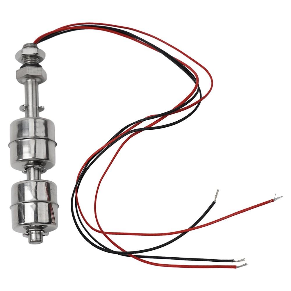 Water Level Sensor Controller 100mm Stainless Steel Double Float Switch