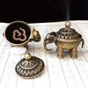 1Pc Auspicious Incense Burner, suitable for yoga, meditation, tea room decoration ornaments, suitable for Home Decor