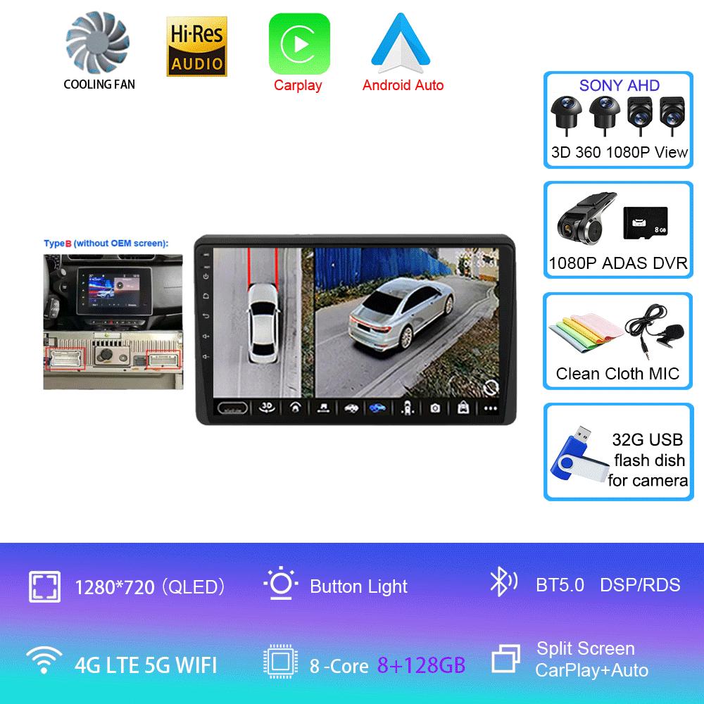 For Renault Duster HM 2 2020 2021 Arkana 1 2019-2021 Car Radio 2din Android 14 Multimedia Player 4G GPS Navi Carplay AutoRadio