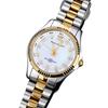 Mauro Geraldi Solar All Stainless 5 ATM Water MJ038 Watch, Steel, Resistant, Zirconia, Women's, (MJ038-4/White)