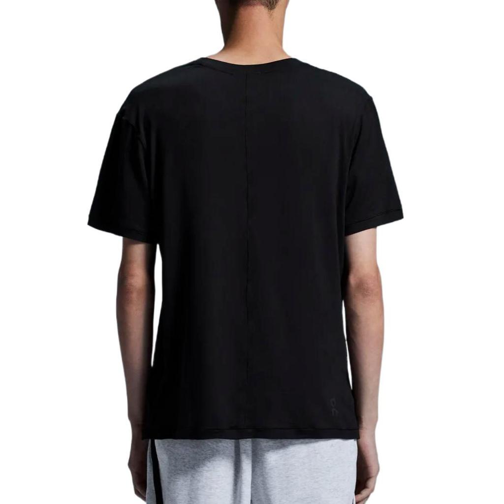 Bequemes Modisches Schweißabsorbierendes Schnelltrocknendes Lässiges Kurzarm-T-Shirt Herren Tops Schwarz 1MF11770553