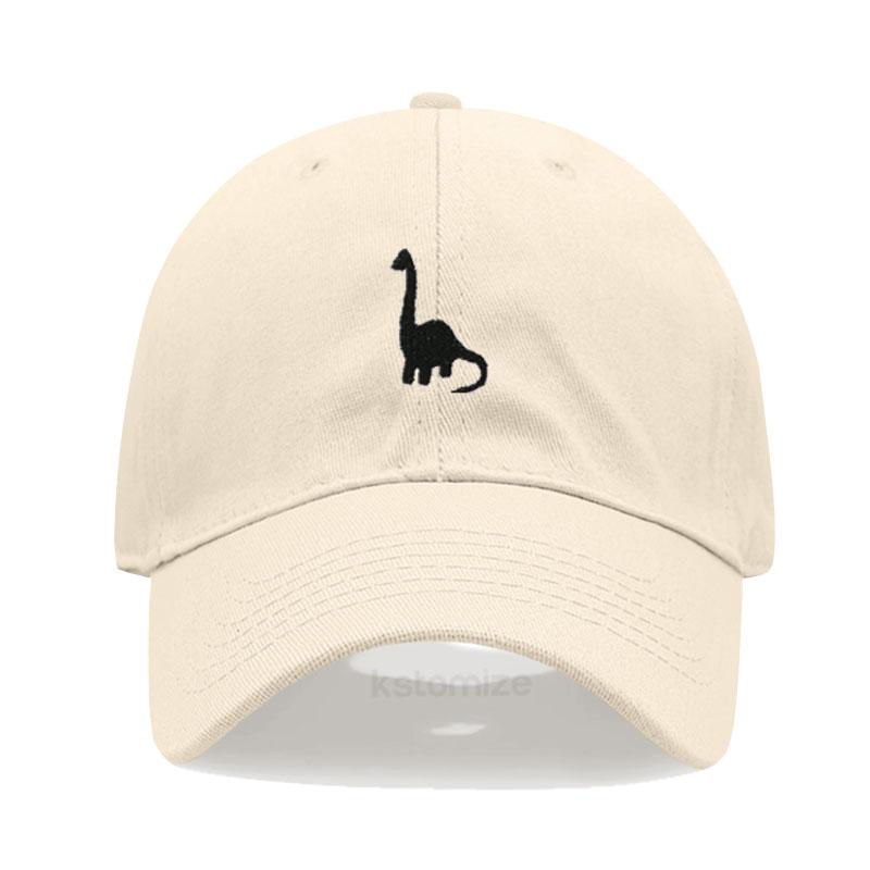 Unisex Soft Cotton Dad Hat Dinosaur Embroidery Baseball Cap For Women Men Adjustable Unisex Casual Sports Caps