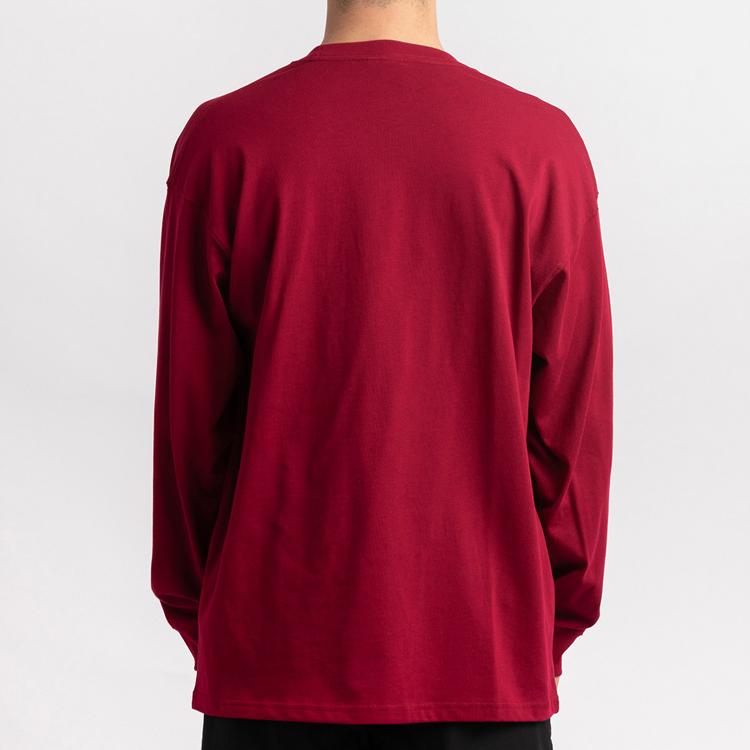 Nike ACG Long-Sleeve Tee Noble Red/Black Men Tops BQ3457-620