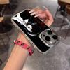 Slow Damage Anime Phone Case For IPhone 17 Air 16 15 14 13 12 11 Pro Pro Max Plus Transparent Soft Cover