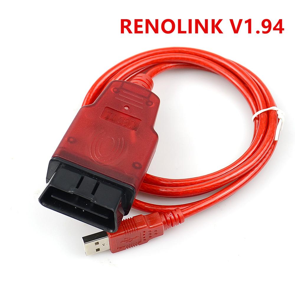Renolink V1.99 V2.10 V1.94 V1.87Pro Renault Auto OBD2 Reset OBD 2 OBD2 Diagnostika Auta Auto Nástroj ECM UCH Klíč Programátor ECU Nástroj