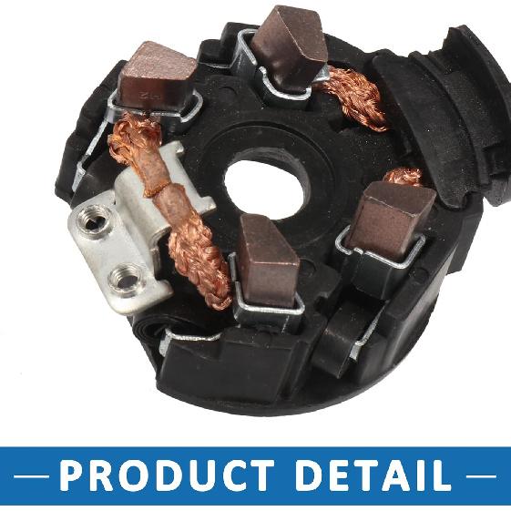 Car Starter Motor Brush Holder Assembly for Toyota Camry 2002-2009 Metal Plastic Black