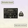 Wooden Divination Pendulum Board Metaphysical Message Board Large Wooden Spirits Board for Teens Adults Birthday Party