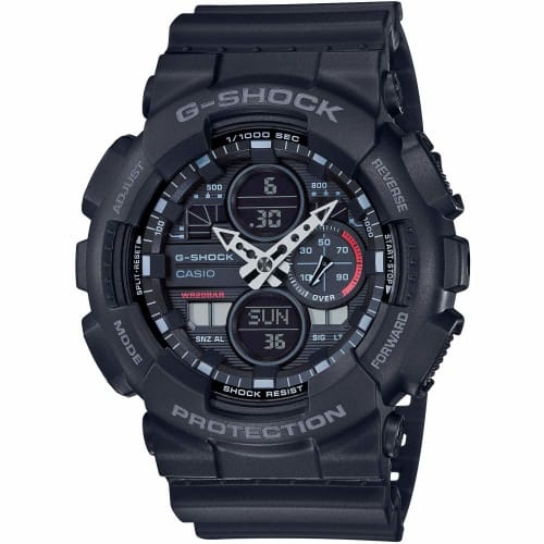 Casio G-Shock GA-140 Series Men's Watch, GA-140-1A1, Black