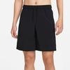Nike Solid Color Drawstring Straight-Leg Shorts Men Bottoms Black DV9331-010