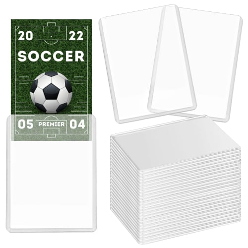 MINGYI TECH Coin Case, Trading Card Top Loader, Regular Card Loader, Trading Card Storage, PVC Material, Bent and Scratch Resistant, Ultra-Transparent