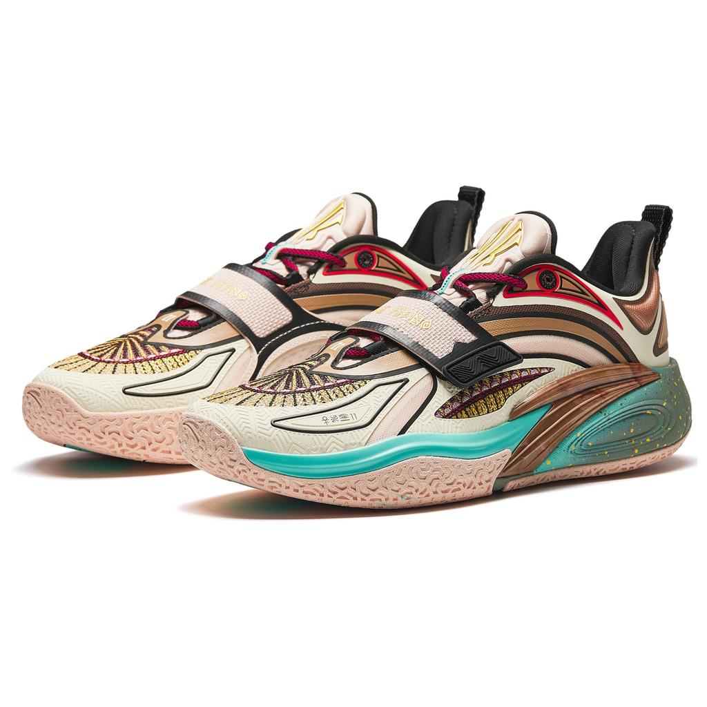 Anta Kai 1 Embroidery Men Tan Mint Green Black 112521113S-1