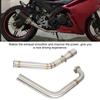 Motorcycle Modification Exhaust Middle Link Pipe Fit for YZF R15 MT?15 2008?2017