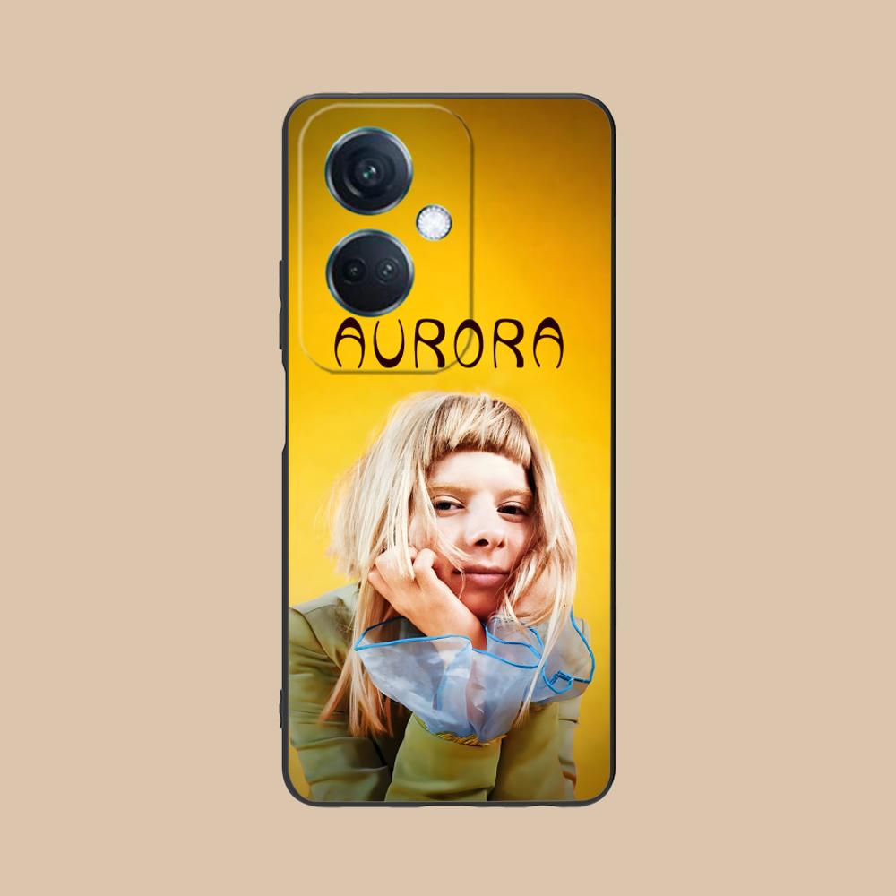 Aurora Aksnes Matte TPU Mobile Phone Case for OPPO Find X9 X8 X7 X6 X5 X3 X2 Plus s Pro Ultra Lite Colorful Printing Cover