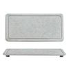 2Pcs Water Absorbing Stone Tray Quick Drying Diatomite Sink Coasters Anti-Slip Kitchen Sponge