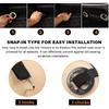 Augeny Car Front Bottom Seat Cover, Leather Auto Front Seat Full Wrap Protection Cushion, Anti-Slip Seat Cover Pad Fit for 95% Vehicles, Universal