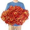 14-Stem Chrysanthemum Artificial Flowers - Realistic Faux Bouquet For Year-Round Home Decor