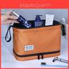 Men Travel Toiletry Bag With Dry Wet Separation And Waterproof Nylon Material For Business Trips