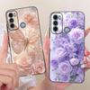 Für Motorola Moto G40 Fusion / Moto G60 Handyhülle Schleifenmuster Bunt Schmetterling Blume Rückseite Weiche Matte Silikonhülle