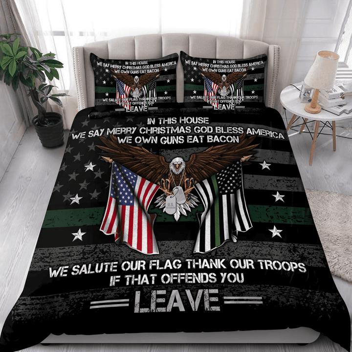 Skull Doona Duvet Cover Bedding Set Bedclothes Single Double Gift