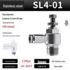Aokewen SL4-01 Stainless Steel Pneumatic Throttle Valve