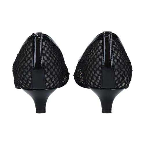 Bridget Birkin Pointed Pumps with Instep Accents 551031