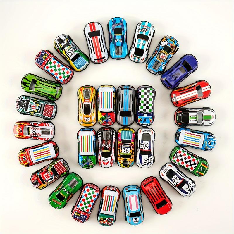 5pcs Metal Toy Car Set with Ramp Function and Storage Box - Assorted Colors, Ideal Gift for Boys and Girls Ages 3+, Perfect for Birthday, Christmas