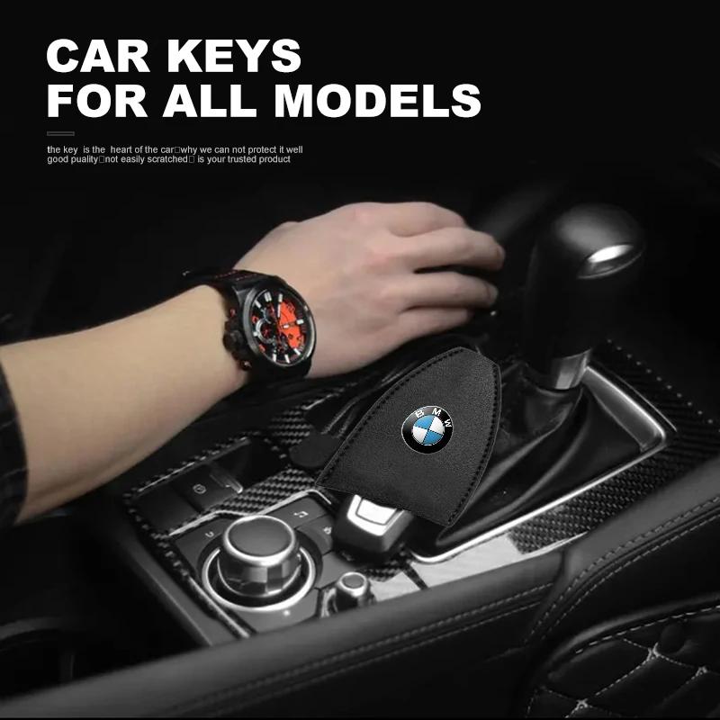 1Pcs Car Key Protection Shell Bag Car Key Case Cover Car Keychain For BMW M E34 E36 E60 E90 E46 E39 E70 F10 F20 F30 X5 X6 X1 M3