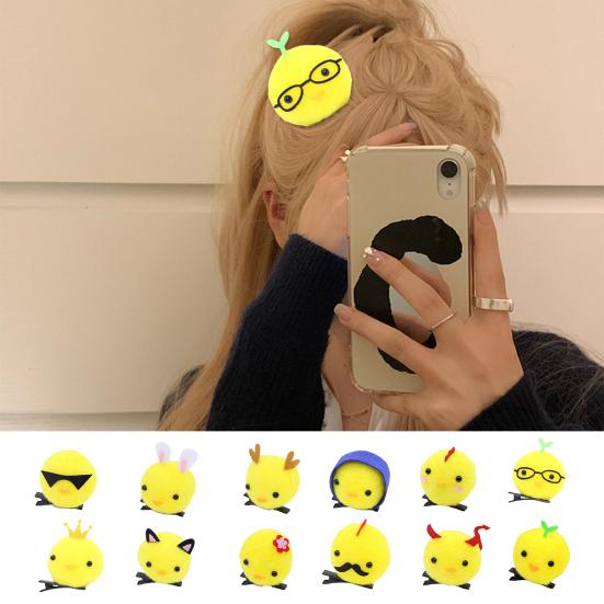 

3 шт., детский декор с кошачьими ушками, заколка для волос, весенний дизайн, заколка для волос для девочек, плюшевая заколка для волос с животным декором, детский головной убор