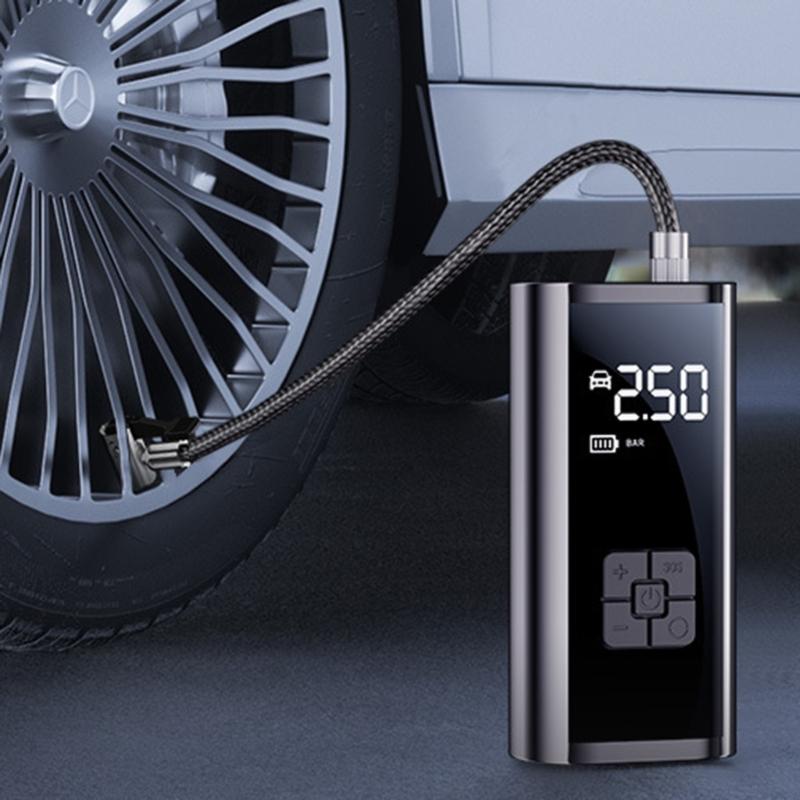 Handheld Electric Digital Tire Inflator with LED Light Tire Pump