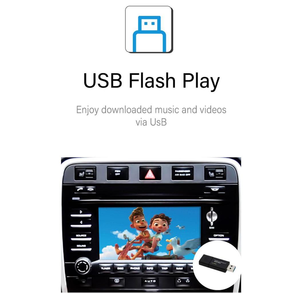 Sinairyu Wireless CarPlay Android Auto Compatible For Porsche Cayenne Cayman 911 PCM 3.0 2009-2012 Mirror-Link