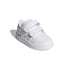 Adidas Neo Breaknet Breathable Slip Resistant Durable Low Top Skate Shoes Baby Sneakers White FZ0088