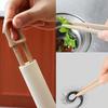 Stain Removal Rotatable Pot Scrubber Long Handle Cookware Cleaner Brush  Kitchen Use
