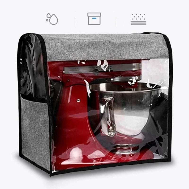 Stand Mixer Organizer Cover with Dust Protection Waterproof Oxford Fabric Texture Suitable for Kitchen Appliances