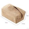 Elegant Linen Tissue Napkin Holder Pumping for Dining Room Kitchen Bathroom Bedroom Countertop